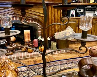 Even the candelabra is Jan Barboglio.