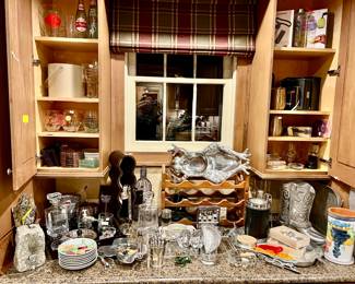 Another area full of pewter. 