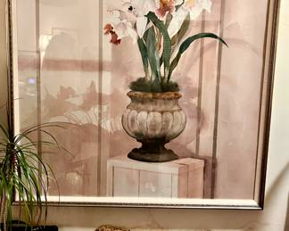 Vintage Opal Palmer large watercolor.  She's a beauty.