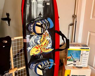 Hyperlite Byerly Honeycomb Wakeboard by Scott Bouchard w/boots- Limited Edition 366 of 500 