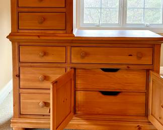 1 Pc. Alexander Julian Home Colours dresser w/2 matching night stands