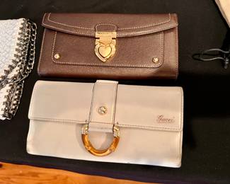 Lovcat leather wallet and Gucci leather wallet 