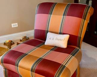 Walter E Smithe armless side chair