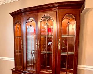Matching Pennsylvania House Cherry light cabinet 