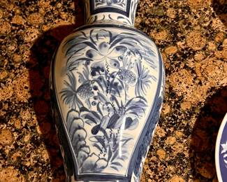 another view - Flat wall vase 