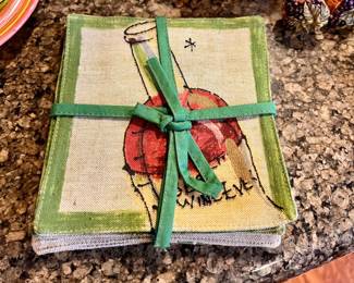 New Fabric wine coasters 