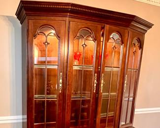 Matching Pennsylvania House Cherry light cabinet 
