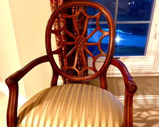 another view - Matching Spider back accent chairs