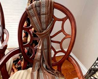 Matching Spider back accent chairs