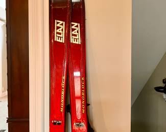 Elan snow skis - Monoblock PSX and poles