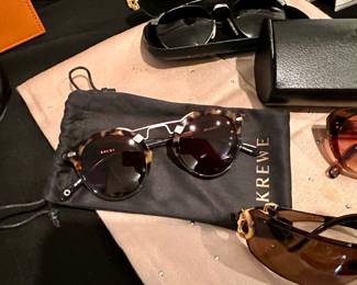 Krewe sunglasses w/case