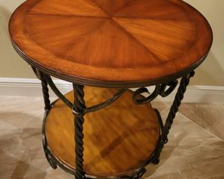 Beautiful wood side table