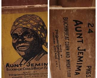 Early wax cardboard Aunt Jemima box
$250.00