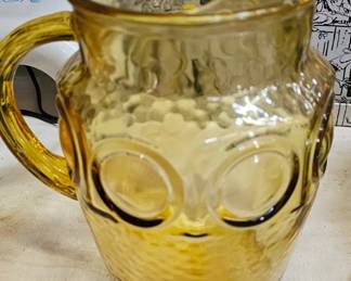 GLASS PITCHER
