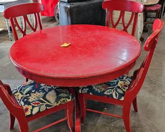 TABLE AND CHAIRS
