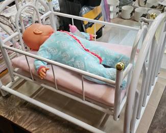 DOLL AND CRADLE
