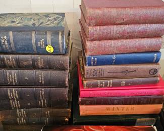 LOT OF VINTAGE BOOKS