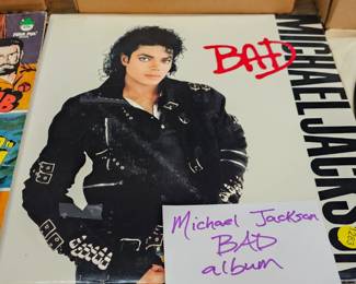 RECORD ALBUM MICHAEL JACKSON