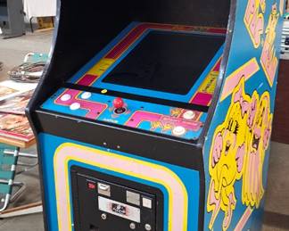 MS PAC MAN GAME MACHINE