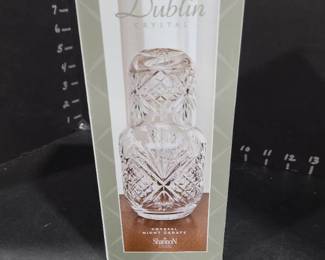 Dublin crystal Night carafe
