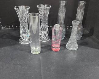 Variety of vases