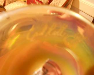 Signed Carl Radke Art Glass