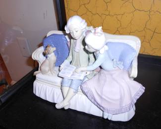 Lladró porcelain sculptures