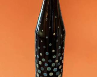 Eduardo Vega Signed Tall Ceramic Vase
