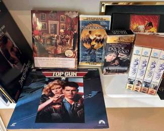 Top Gun, The God Father, Dances With Wolves Other Laser Disk  Media
