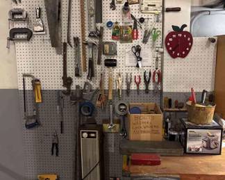 A Wall Full of Hand Tools