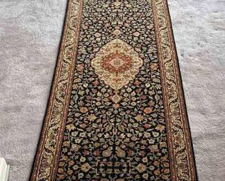 Hand Knotted Wool Hall Runner