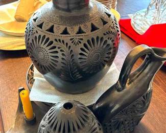 Oaxaca Black Clay Pottery