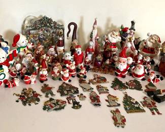Vintage Japanese And German Santas And More