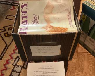 Playboy magazine collection