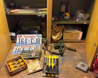 Chisels, Files, Clamps Other Interesting Tools