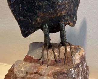 1969 Curtis Jere Brutalist Owl