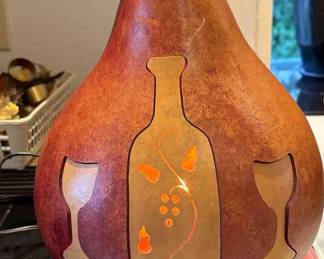 Wine Silhouette Gourd