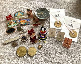 Enamel Pins And Foreign Currency