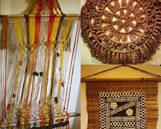 Wall Hangings Of Macrame  More