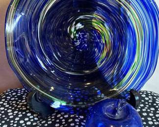 Art Glass Center Bowl