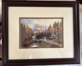 Thomas Kinkade Accent Print
