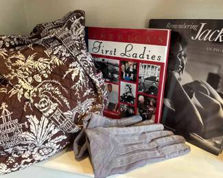 Vera Bradley Bag, Isotoner Gloves First Ladies Books