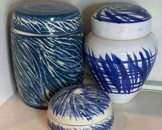 Judy Harper SaggerFired Porcelain Pots