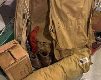 Three Vintage Trapper Nelsons Chas Trager Indian Packboards Vintage North Face