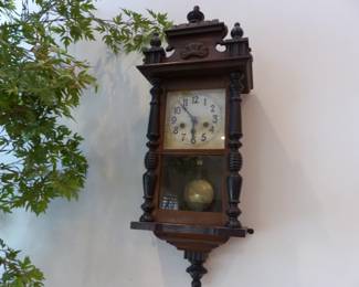 Antique wall clock
