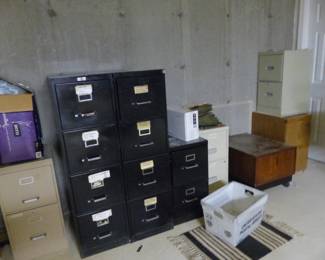 File cabinets