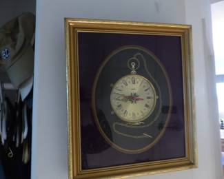 Framed clock