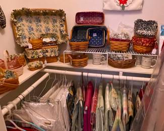 Longaberger baskets.