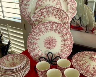 Large set of Crown Ducal Early English Joy.
