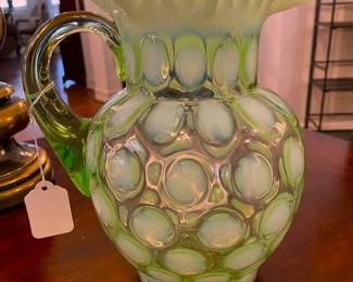 Fenton pitcher.